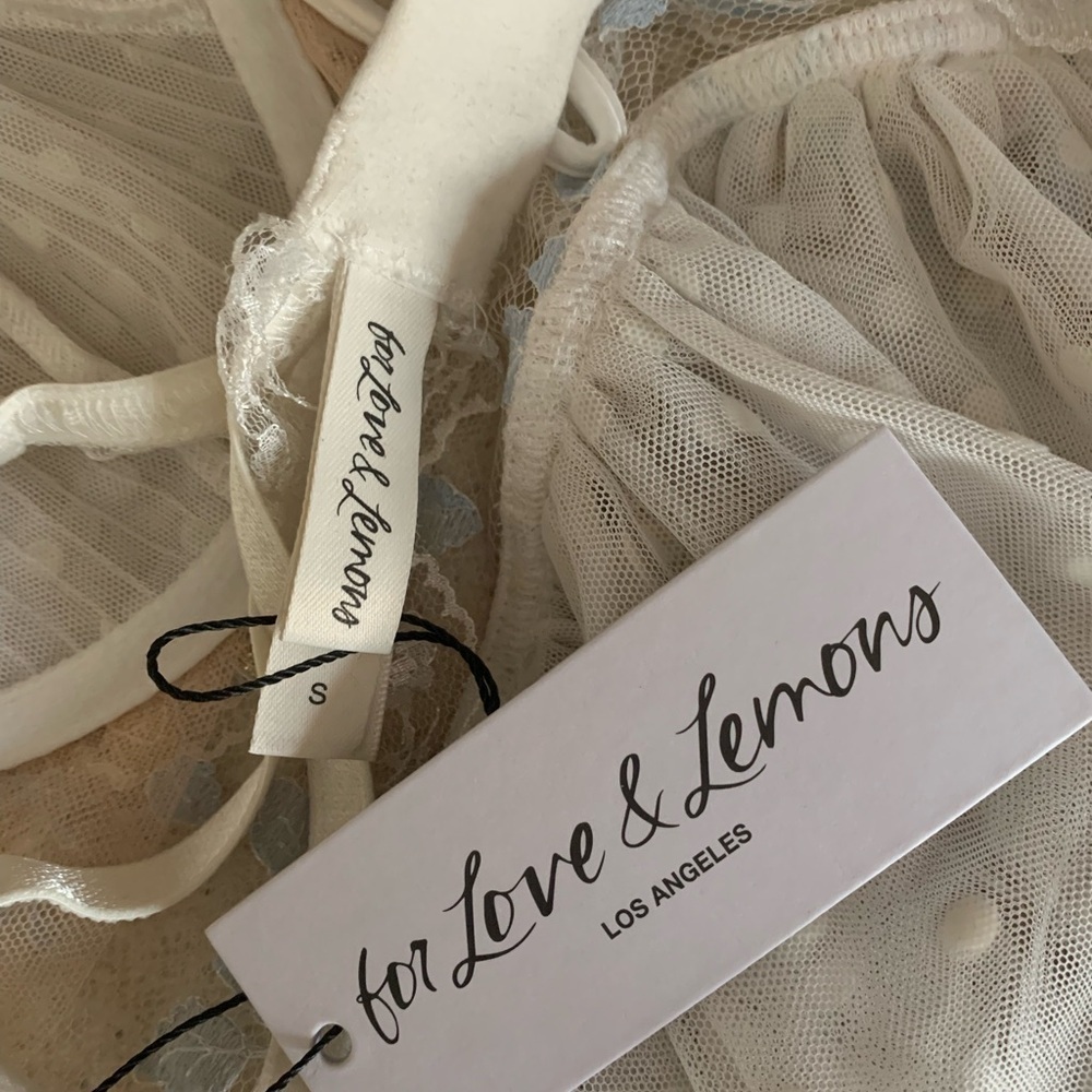For Love & Lemons snow floral slip dress - Picture 12 of 12
